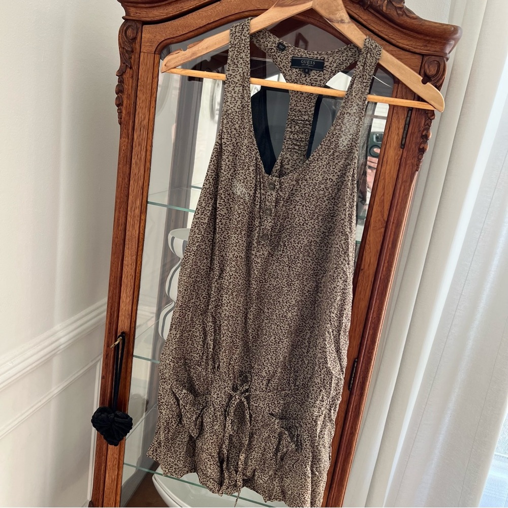 Guess Size S Romper Shorts with Racer Back